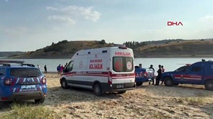 Serinlemek için baraj göletine kaybolan Emre aranıyor
