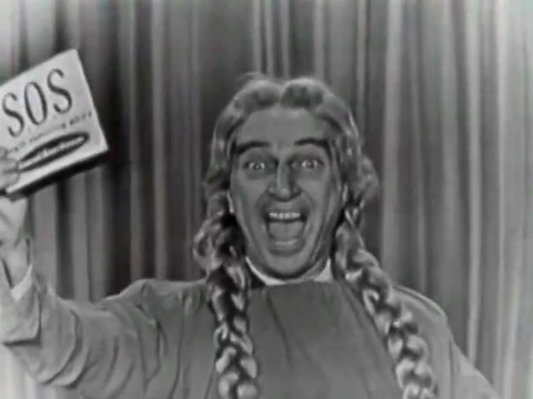 1960s SOS scrubbing pads TV commercial - Durwood Kirby & Dorothy Loudon