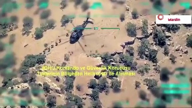 Teröristlerin vurulma anı kamerada. 3 terörist etkisiz hale getirildi