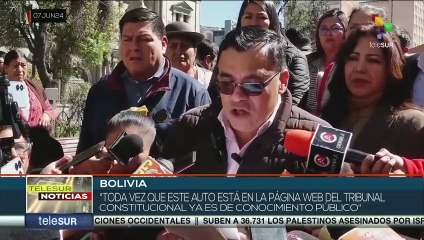 Nueva ley en Bolivia complica las relaciones entre gobierno y asamblea legislativa