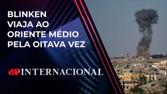 EUA, Catar e Egito pressionam por cessar-fogo da guerra na Faixa de Gaza | JP INTERNACIONAL