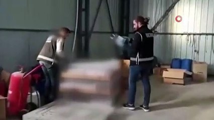 Etil alkol baskını. Tutuklandılar