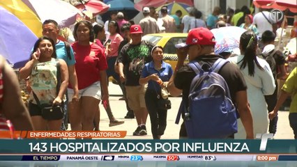 Minsa reporta 100 personas hospitalizadas por influenza