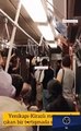 Metro'da çıkan tartışmada silah çekildi