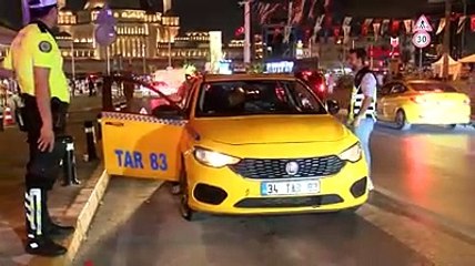 Taksilere yönelik uyuşturucu denetimi