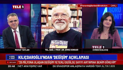 Merdan Yanardağ gözaltındayken kim TELE1‘de yayına çıkmadı. Murat Taylan sitem etti