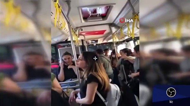 Antalya’da halk otobüsünde klima tartışması