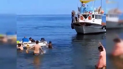 Tekirdağ'da feci kaza: 200 metreden denize çakıldı