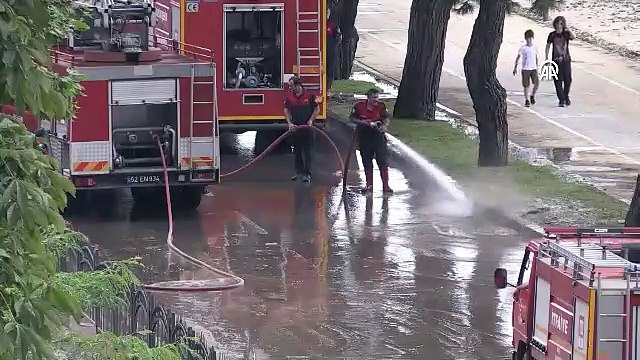 Ordu'da Karadeniz Sahil Yolu'nun heyelandan kapanan kesimleri ulaşıma açıldı
