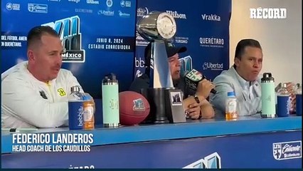 FEDERICO LANDEROS EN LA PREVIA AL TAZÓN MÉXICO: “NO QUEREMOS PERDER EL INVICTO”