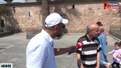 Sokak röportajında vatandaş sorulan soruya yanıt vermeye çekindi: Konuşturursan beni alıp götürecekler