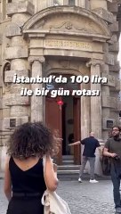 100 TL ile İstanbul'da bir gün geçireyim dedi. Bakın ne oldu
