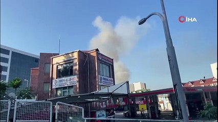 Bağcılar’da korkutan yangın