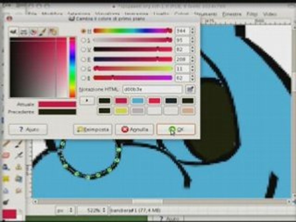 HOW TO: inking comics with Gimp