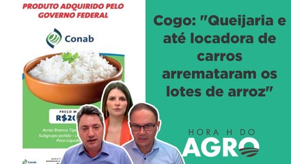 Compra de arroz pelo governo gera estranheza; entenda o motivo! | HORA H DO AGRO