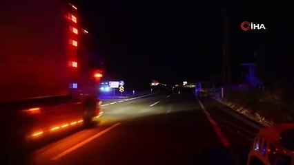 Tosya’da D100’de iki araç çarpıştı