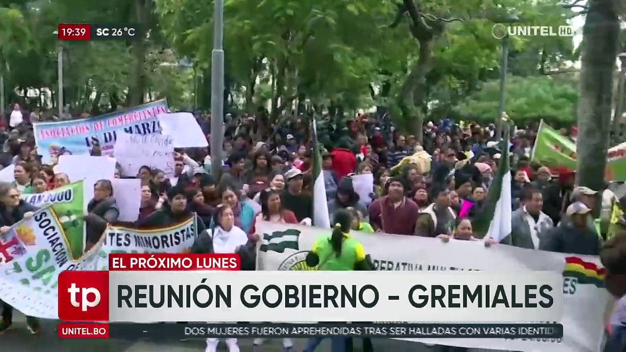 Gremiales irán al diálogo con el Gobierno y si no hay acuerdo irán a un ampliado para definir medidas