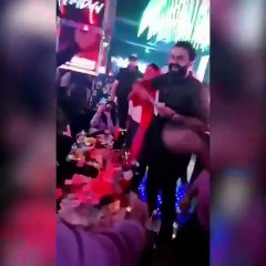 Araplara özel gece kulübünde Türk parası ayaklar altına alındı