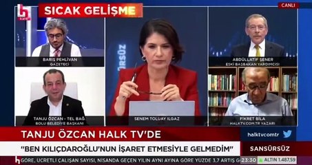 Tanju Özcan'dan CHP'den istifa eden Abdüllatif Şener'e: Kılıçdaroğlu'nu bu yüzden eleştiriyorum, sizin gibi badem bıyıklılara güvenerek siyaset yapmaya çalıştı