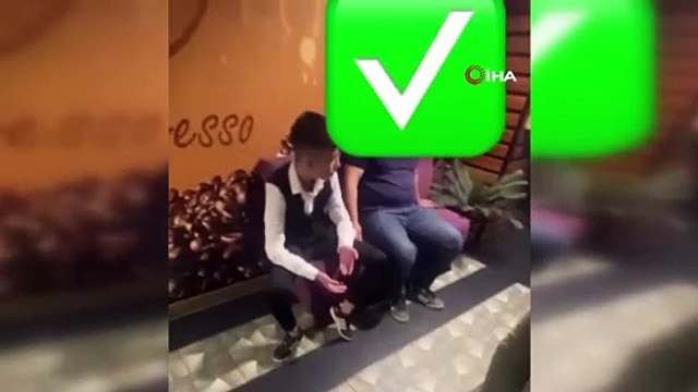 Yabancı uyruklu şahıslar doğum günü partisinde 100 lira yaktılar