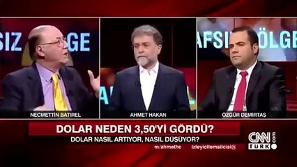 Türkiye’yi batıran ekonomi modelini savunan Şakkadanak Batırel ilk kez gerçeği kabul etti
