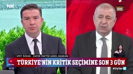 Ümit Özdağ Erdoğan kazanırsa yaşanacakları anlattı: Sonra neden  bunlar oldu demeyin sakın