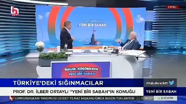 İlber Ortaylı iktidara sert çıktı. Canlı yayında ateş püskürdü