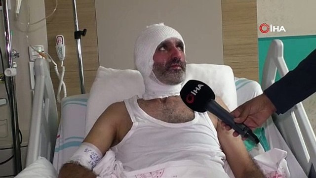 Tüp patlamasında yandı ve uyardı: Ben yandım siz yanmayın