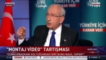 Kılıçdaroğlu canlı yayında Erdoğan'a seslendi: Kendini erkek olarak görüyorsan karşıma çıkacaksın