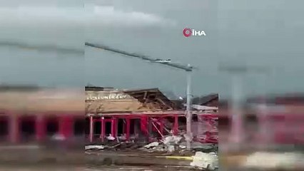 ABD’yi kasırga yıkıp geçti. Teksas’ta ölüler var