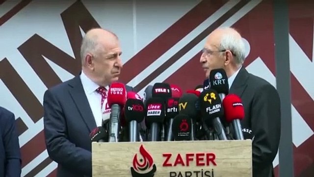 Özdağ ve Kılıçdaroğlu’nun verdiği fotoğraf. Herkes anlamını konuşuyor