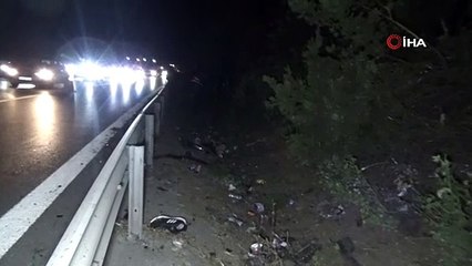 TEM Otoyolu'nda feci ölüm