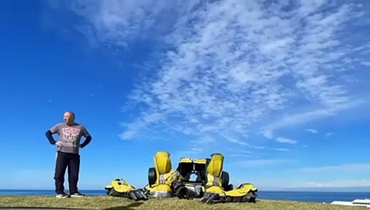 Simon Wait's Bumblebee costume