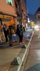 Kaderimizi belirleyen sığınmacılar böyle kutlama yaptı. Onlara neden vatandaşlık verildiğini artık herkes anlamıştır