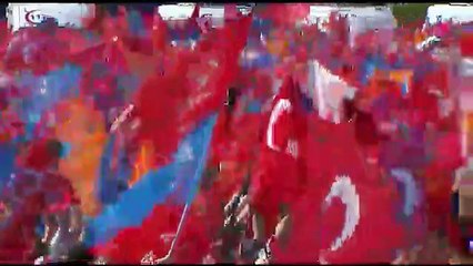 Erdoğan İstanbul mitinginde konuştu