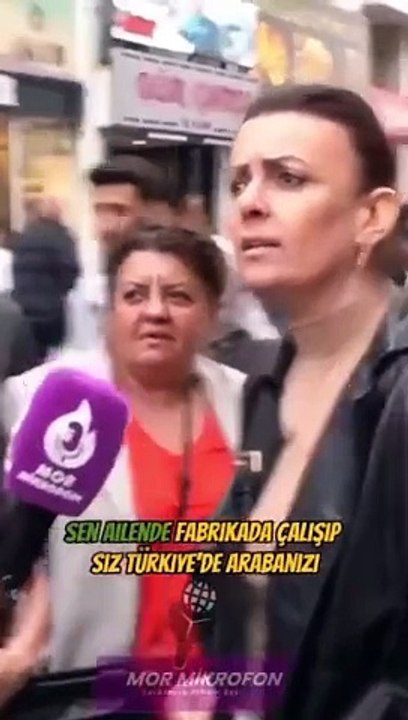 Almanya'da yaşayan gurbetçi kadın ve Türk vatandaşı arasında ekonomi tartışması