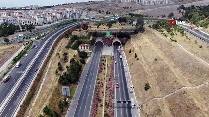 İzmir'de tünelde tır yandı, 17 kişi dumandan etkilendi