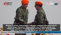 Prabowo Subianto Diangkat sebagai Warga Kehormatan Komando Pasukan Gerak Cepat (Kopasgat)