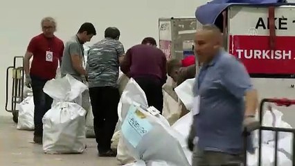 Yurt dışı kullanılan oyların tasnifine başlandı