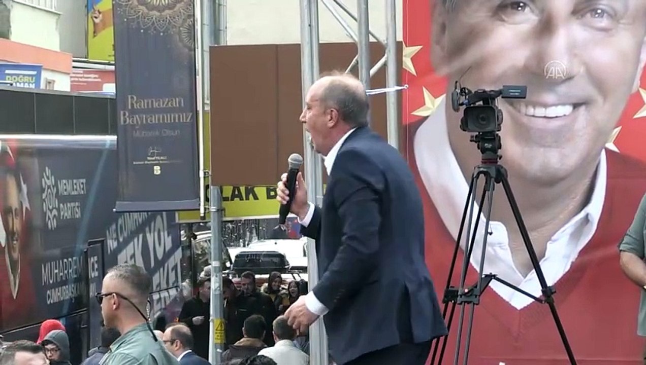 Muharrem İnce AKP’li gibi konuştu. Kılıçdaroğlu’na Erdoğan’ın söylemleriyle yüklendi