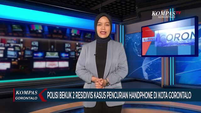 Polisi Bekuk 2 Residivis Kasus Pencurian di Kota Gorontalo