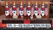 한미, 10∼12일 워싱턴서 주한미군 주둔비용 분담 3차 협상
