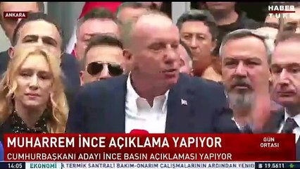 Muharrem İnce adaylıktan çekildi