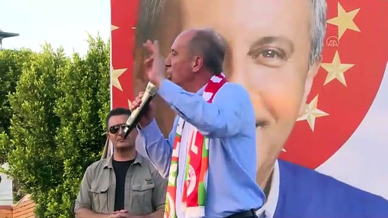 Bana ne bana ne ille de ben Cumhurbaşkanı olacağım açıklaması. Muharrem İnce'den tadı damağında kalan adaylık sözleri