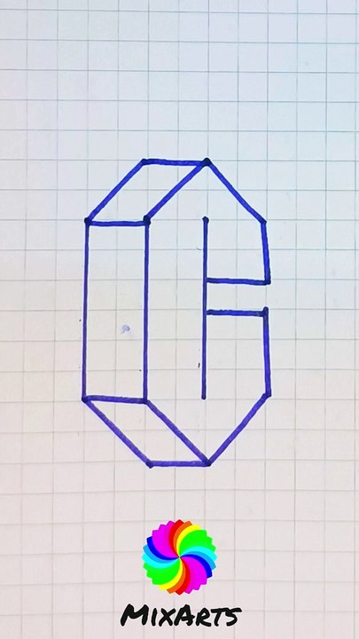 MixArts | How to Draw Aesthetic Figure Tutorial #art #3ddrawing #tutorial #aesthetic #principiante