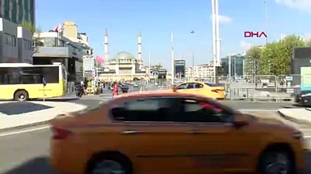Taksim Meydanı'nda 1 Mayıs Emek ve Dayanışma Günü tedbirleri