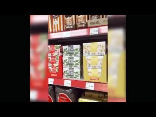 İsviçre'de 20 Frank'a doya doya alışveriş yapan gurbetçi