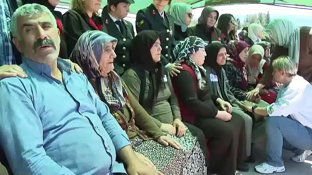 Suriye'de şehit olan polis memurları Barçın ve Barutçu son yolculuğuna uğurlandı