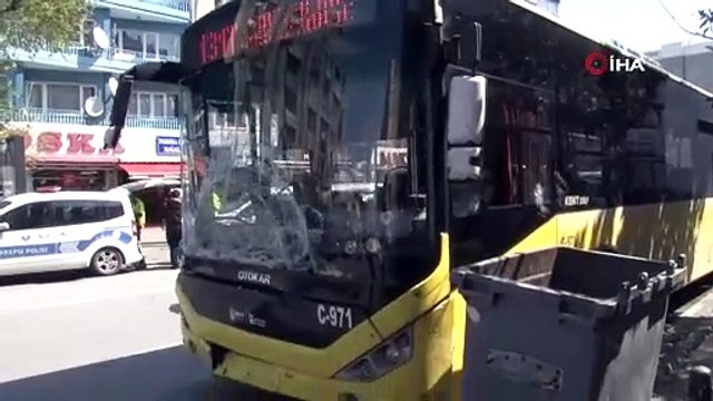 Aracına binmeye hazırlanan sürücü neye uğradığını şaşırdı!