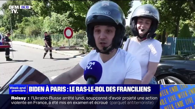 Les parisiens en pleine crise de nerfs : Encore des centaines de kilomètres de bouchons en raisons des fermetures de routes, d'autoroutes, du périph pour permettre à Biden et Zelensky de se déplacer sans risque